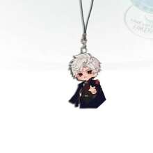 1pc Cute Fashionable Keychain/Pendant Decorative For Phones, Love & Space Theme - Multicolor - View 12