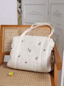 Diaper Bag Tote, Maternity Bag, Travel Diaper Tote, Multifunction Baby Bag, Baby Nappy Bags, Messenger Bag 1pc Large Capacity Baby Stroller Storage Hanging Bag For Traveling, Mommy Bag - Multicolor - View 11