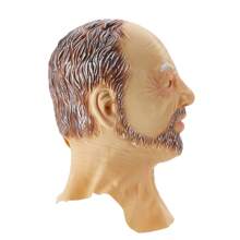 Máscara divertida de Halloween, divertida y suave para abuelo, para adultos, para festivales, fiestas y sombreros. - 1 - Ver 5