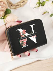 Burgundrote Tasche Charlie Rotwein Roter Umschlag Modische und hochwertige Kartenetui Tasche Leicht zu tragen Münztasche mit mehreren Fächern Reißverschluss Multi-Slot Einfache Kreditkartenfächer Multifunktions Damenbrieftasche Kartentasche Mini Geldbörse Geldbeutel Kartenetui