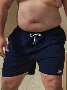 Arraia Maori Men Plus Size Shorts - 黑色 海軍藍 灰色 綠色 螢光色 - 查看 3