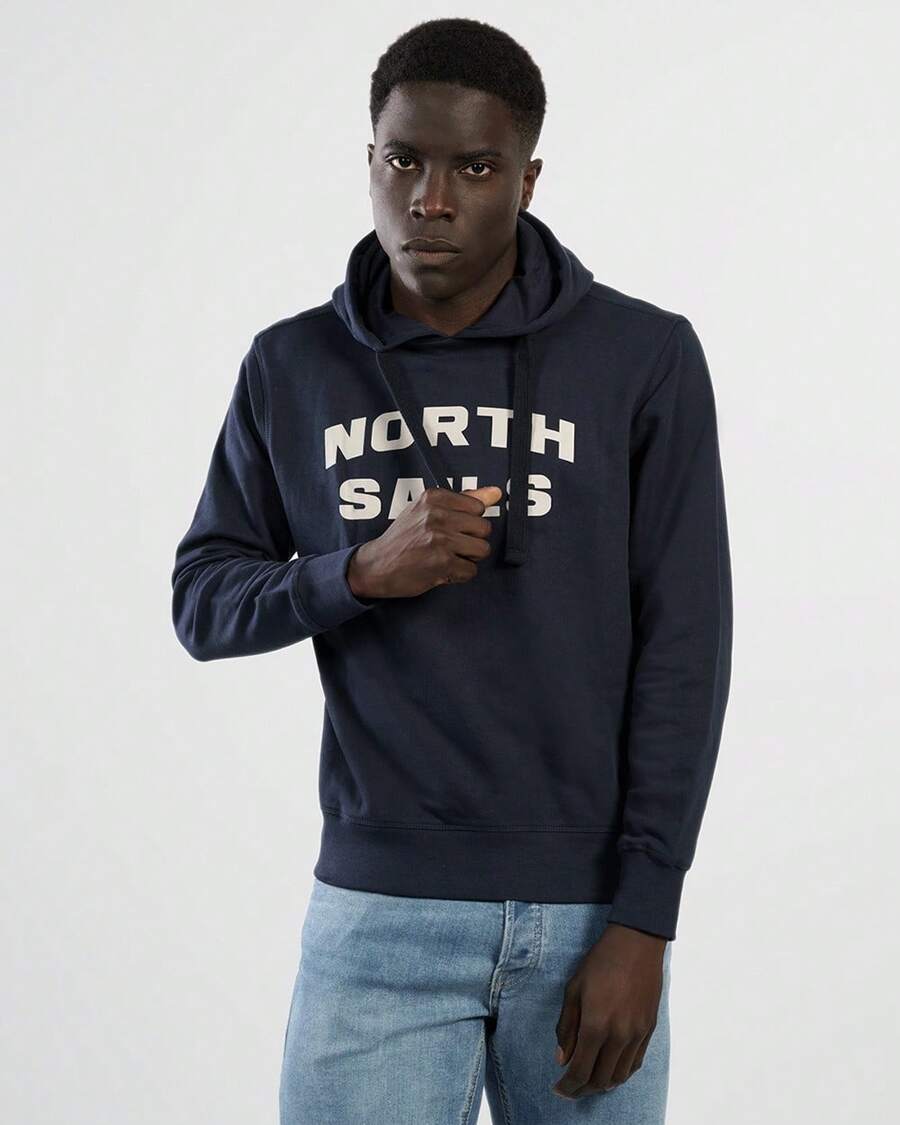 NORTH SAILS 902438 - Navy Blue Sweatshirt - Navy Blue - View 1