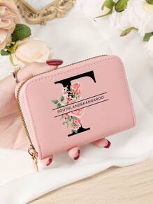 Burgundrote Tasche Charlie Rotwein Roter Umschlag Modische und hochwertige Kartenetui Tasche Leicht zu tragen Münztasche mit mehreren Fächern Reißverschluss Multi-Slot Einfache Kreditkartenfächer Multifunktions Damenbrieftasche Kartentasche Mini Geldbörse Geldbeutel Kartenetui