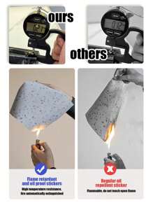 1 卷 1/3/5/10 米家居装饰大理石图案自粘厨房壁纸，厨房装饰墙贴，防油，防水，适用于厨房台面、橱柜、抽屉和墙贴礼物生日毕业房间装饰墙面装饰浴室装饰卧室装饰房间装饰用品客厅装饰房屋装饰家居装饰客厅墙纸 - 灰色 - 查看 6