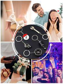 1 件/3 件/5 件/8 件汽车爱好者钥匙扣、手动变速杆、轮辋、扳手、涡轮增压器、刹车盘钥匙扣、汽车配件、汽车爱好者礼品套装、汽车卡车自行车、汽车零件钥匙扣、汽车零件钥匙扣、汽车零件钥匙扣套装可用于悬挂钥匙、小饰品、工作卡等。汽车配件包魅力学校可爱哥特 Y2k - 彩色 - 查看 8