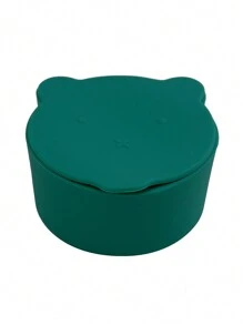 1pc Baby Custom Silicone Tableware Cute Personalized Customization Name Cartoon Bear Shape Baby Food Storage Box Print On Demand Baby Stuff - Multicolor - View 15