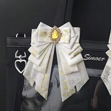 Accessori di supporto fai-da-te per fiocchi meravigliosi - accessori per badge e borse - supporto per badge versatile e originale - accessori decorativi per fiocchi stile Lolita - fermaglio per bordi - di ritorno a scuola