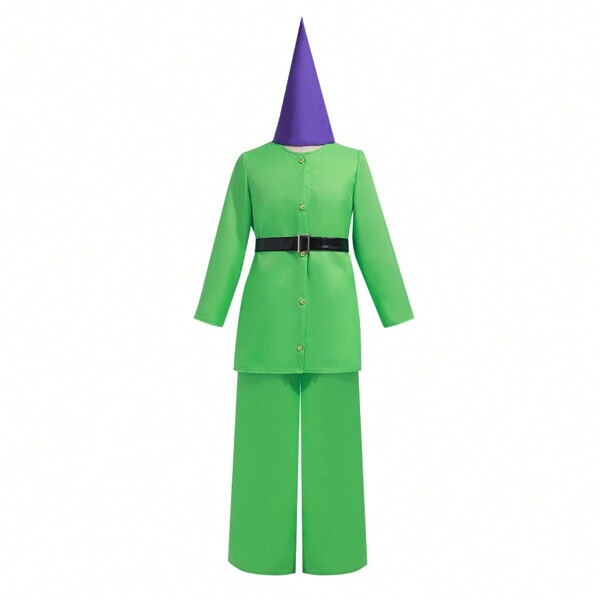 Fantasia transfronteiriça 2025, 7 anões, cosplay, traje para performance no palco, Halloween