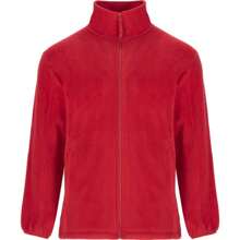 Roly Mens Artic Full Zip Fleece Jacket (Red) - 300gsm 100% Polyester - Red - View 1