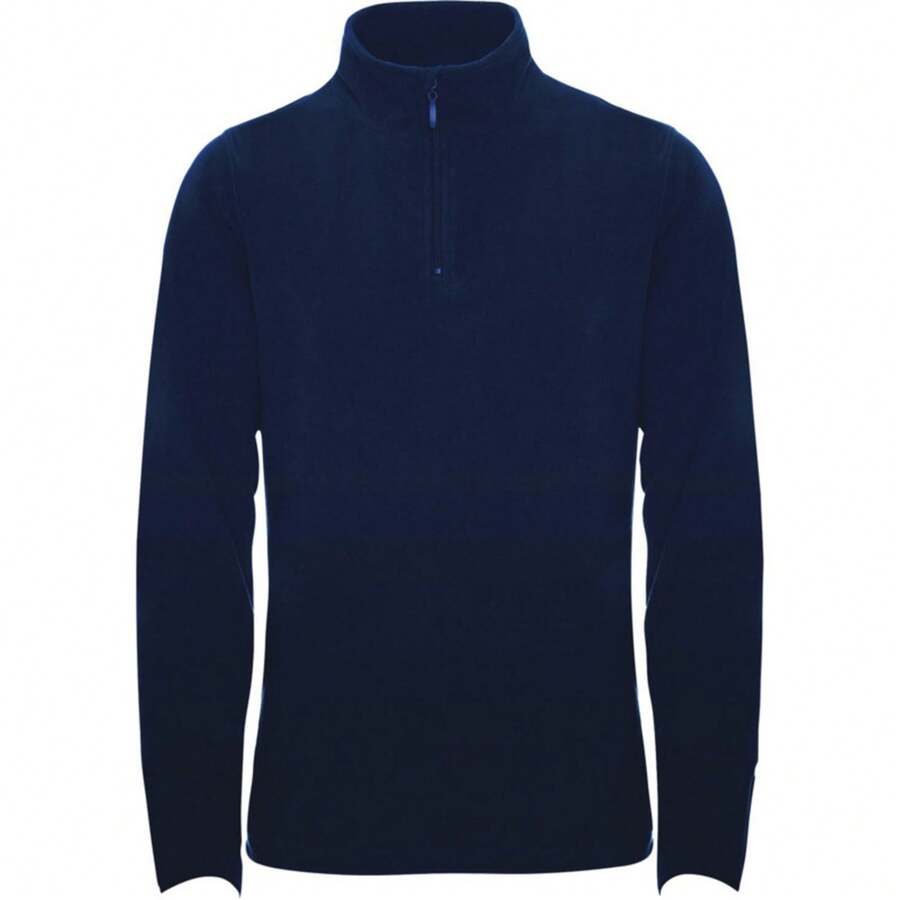 Roly Womens/Ladies Himalaya Quarter Zip Fleece Jacket Activewear (Navy Blue) - 155gsm 100% Polyester - Blue - View 1