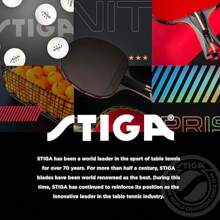 STIGA Performance 4 Player Ping Pong Paddle Set Of 4 Table Tennis Rackets 6 3 Star Orange And White Balls - Orange,White1 - View 6