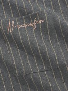 2pcs Men's Pajamas Set, Long Sleeve Top & Pants Sleepwear, Breathable And Moisture-Wicking, Spring/Autumn, Fall Winter Clothes