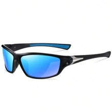 Gafas deportivas polarizadas para hombres, adecuadas para actividades al aire libre como ciclismo, Primavera/Verano/Otoño/Invierno