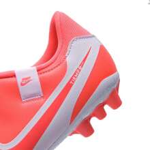 Nike 男式足球鞋 LEGEND 10 ACADEMY AG-AG DV4340-800 - 白/火山岩紅 - 查看 7