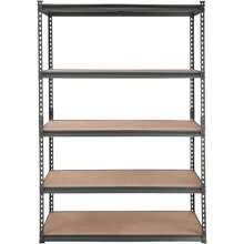 Storage Rack 72 In. H X 48 In. W X 18 In. W X 18 In. D ,Garage Storage Shelves 5 Tiers Adjustable 2000 Lb. Load Capacity