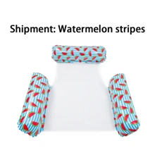 1pc Inflatable Pool Floats Adult Size Water Hammock,Foldable Floats Swimming Pool,Floating Bed For Water Leisure,Pool Rafts Lounge Chairs Floaties Vacation Fun And Rest - Pink - View 12