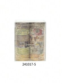 12 Cuộn/Hộp, Băng dính Washi in hoa cây cảnh nóng và họa tiết bạc, Vật liệu trang trí DIY thủ công cho học sinh - Thiết kế họa tiết tinh tế cho trái cây, bướm, sinh vật biển, Băng dính che sổ lưu niệm nhật ký - Nhiều màu - Xem 19