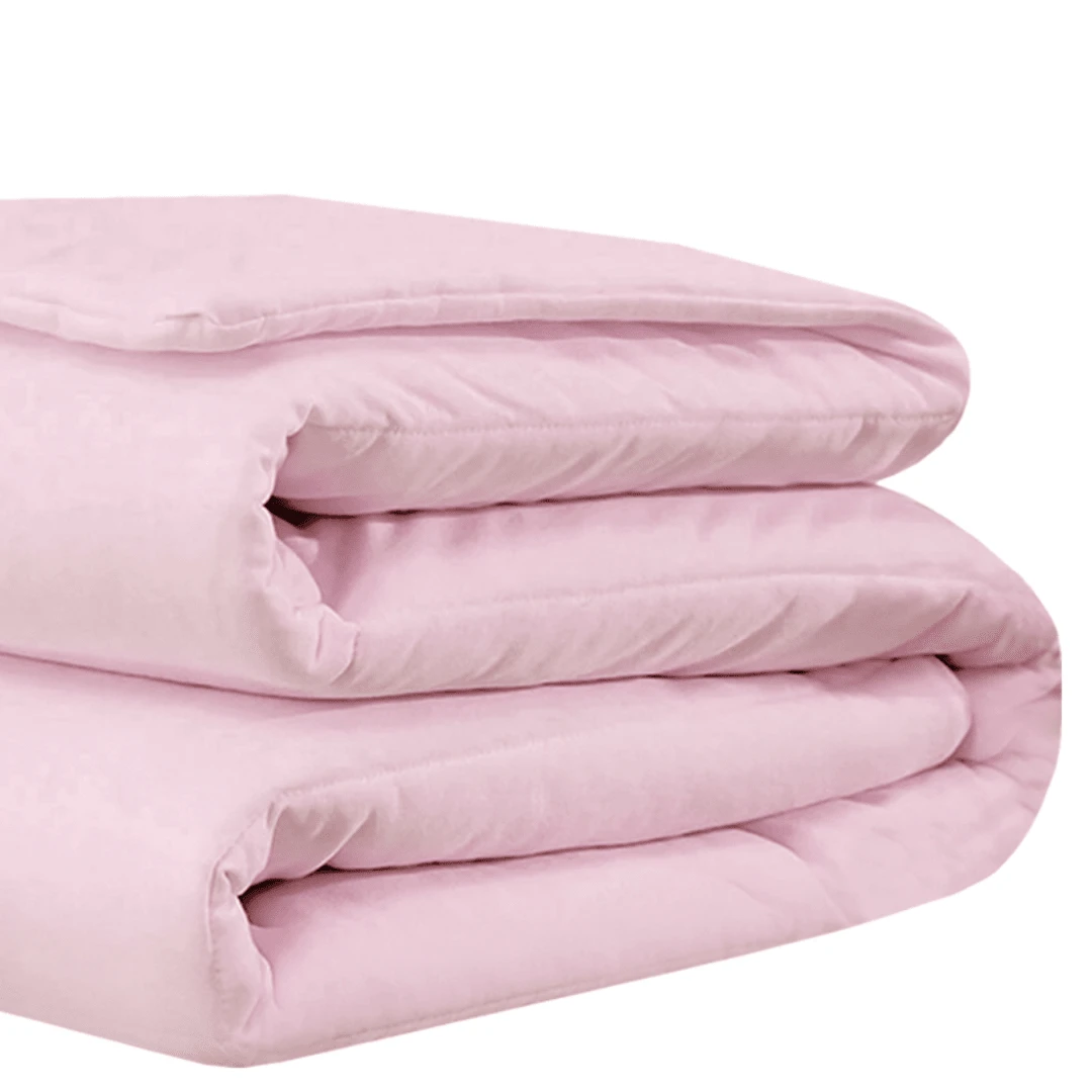 Baby Comforter For Crib And Bed Warm Quilted - Various Colors - PINK SALT - View 1
