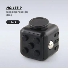 Multi-Color Cube/Dice Toy, Creative Stress Relief Toy For Teenagers And Adults, Fidget Desk Decor