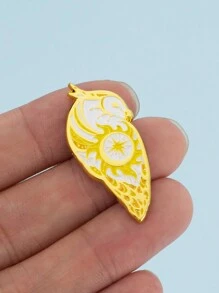 日蚀鸟珐琅胸针 - 独特的锌合金胸针，波西米亚风格时尚配饰，适用于背包、帽子和外套 - 完美的生日礼物胸针，可作为衣服、包包、书包、学生用品、韩流教师用品、可爱办公配饰、衬衫、珠宝、万圣节、秋冬季配饰，适合青少年、青年、男士，休闲、户外、运动、度假、毕业礼物、生日、日常佩戴，趣味教师礼物、服装配饰、男士礼物、包包胸针、圣诞节礼物 - 彩色 - 查看 4