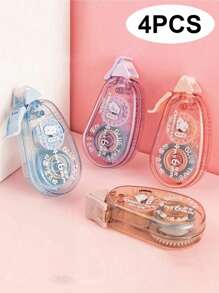 1/2/3/4/8卷装双面胶带，无酸持久，适用于DIY剪贴簿、相册、学习用品、卷筒胶带、永久性胶带座，是工艺品和剪贴簿的理想之选。 - 彩色 - 查看 8