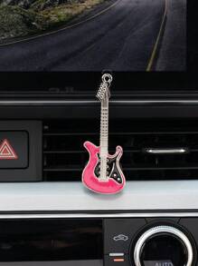 1pc/3pcs/6pcs Car Air Vent Decorations, Fashionable Creative Music Guitar Decor, Car Air Freshener Holder (Fragrance Not Included)