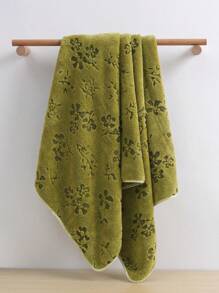 1/3pcs Coral Fleece Soft Embossed Solid Color Bath Towel Or Hand Towel, Polyester Absorbent Quick Dry, Home Bathroom, Multiple Sizes Available Shower Towels For Beaty Salon, Hotel Sports,Home Essentials, Towel, Skin Care Bath Towel Sheet