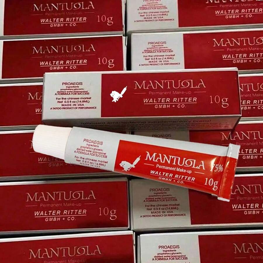 纹身用品纹身霜，天然纹身霜，纹身必备品，持久，有机 - 彩色 - 查看 1