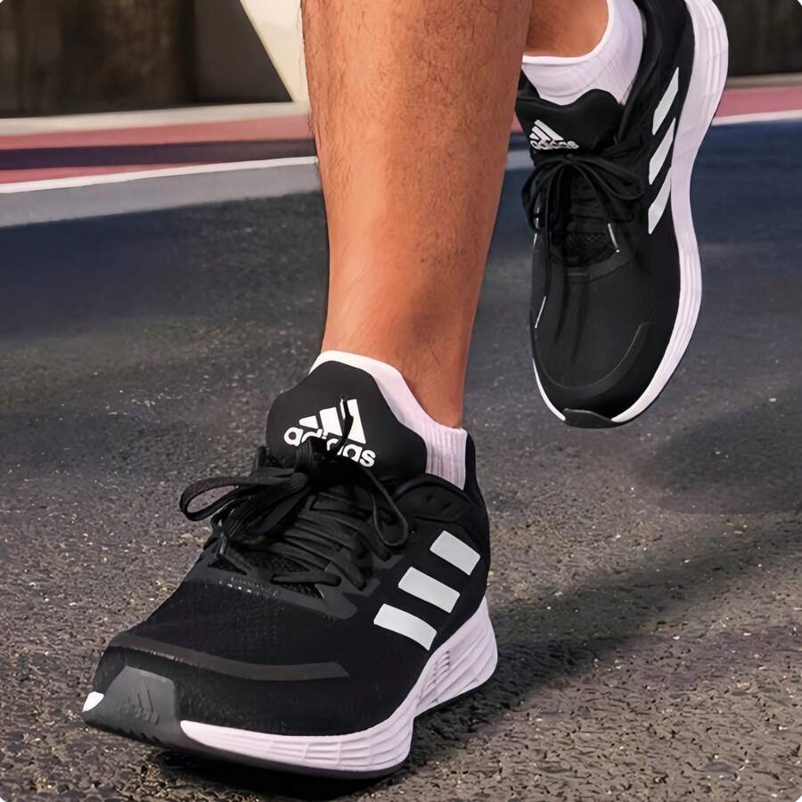 Adidas DURAMO SL 鞋男式训练比赛经典跑步休闲运动鞋