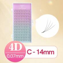 SONG LASHES 4D 5D Sharp Thin Pointy Base Premade Fans Eyelash Extensions Make Up Tool For Salon Beauty C D Curl Lash Clusters, Eyelash Clusters, Individual Eyelashes, Lashes, Fake Lashes - Black - View 22