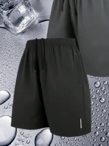 Herren lässige weite Shorts 3-teiliges Set für den Sommer - Grau - Übersicht 4