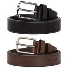 1pc Men's Pin Buckle Belt - Comfortable & Versatile, Suitable For Business, Casual, Summer, Autumn, Halloween, Autumn/Winter, Suitable For Teenagers, Young Men, Casual, Outdoor, Sports, Vacation, Graduation, Birthday, Daily Wear - A - View 6