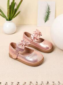 1 Pair Beautiful Butterfly Floral Flat Shoes For Girls, Spring/Summer