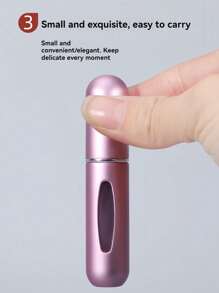 3pcs Refillable Travel Perfume Atomizer Bottles, Reusable Small Spray Bottles, Portable Mini Perfume Sprayer For Trips, Vacation And Outdoor Activities, Suitable For Women And Men - Multicolor - View 7