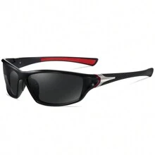Gafas deportivas polarizadas para hombres, adecuadas para actividades al aire libre como ciclismo, Primavera/Verano/Otoño/Invierno