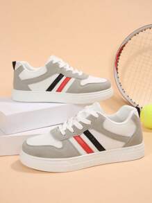 New Women's Canvas Sneakers, Breathable Soft-Sole Sport Casual Shoes, Suitable For Students, Outdoor Leisure Use - White - View 1