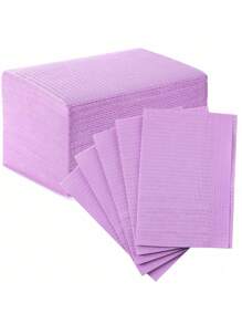 125/50/20/10 pièces Tapis de table pour nail art, serviettes en papier jetables pour ongles, serviettes en papier pour nail art imperméables rose 3 épaisseurs 13" X 18" pour kit de décoration de table à ongles, accessoires de nail art