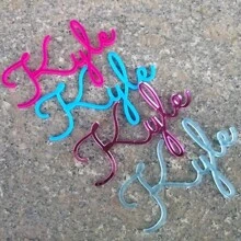 Exquisite Wedding Nameplate -Personalized Wedding Place Table Cards Laser Cut Names Guest Names Weddings Place Cards Laser Cut Name Signs Place Settings Bride And Groom-1PC, Multi-Functional, Ornamental, Reusable, High-Quality, Cute, Colorful, Tidy, Modern, Custom, Personalized, Unique, Ideal Gifts For Him, Ideal Gifts For Her, Her, Boyfriend, Girlfriend, Dad, Mom, Friends, Family, Son, Daughter, School Students, Workers, Kids, School, Office, Home, For Anniversaries, For Birthdays, For Housewarming, Wedding Essentials,Christmas Gift Supplies - Multicolor - View 7