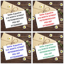 1Pc Custom Stamp,Clear And Crisp Impressions,Personalized Self-Inking Rubber Stamp,Use For Address Stamp And More