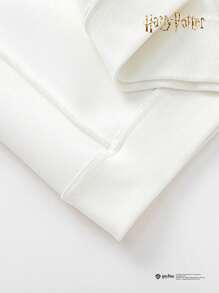 Balabala Kids Tween Boys' Long-Sleeve Sweatshirt, Casual Pattern Crew Neck Sweatshirt - Original White - View 9