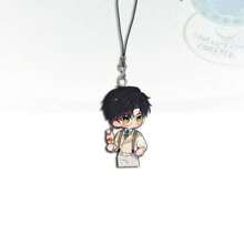 1pc Cute Fashionable Keychain/Pendant Decorative For Phones, Love & Space Theme - Multicolor - View 4