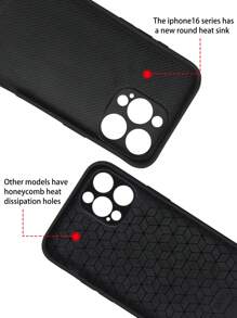 1pc Easter Bunny Basket Transparent Glass Phone Case Compatible With IPhone 16 Pro Max/16 Pro/16 Plus/11/11 Pro/11 Pro Max/12/12 Pro/12 Mini/12 Pro Max/13/13 Pro/13 Pro Max/13 Mini/14/14 Plus/14 Pro/14 Pro Max/15/15 Plus/15 Pro/15 Pro Max/7/8 Plus/XR/XS Max/X And A55/A54/S24/S24 Plus/S24 Ultra/S24 FE, Compatible With Pixel 9/9 Pro/9 Pro X Easter Edition - Black - View 6