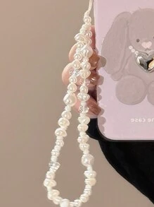 GUCADI 1pc Colorful Chain Lanyard Wrist Strap Phone Case Accessories, Personalized Dopamine Pendant Detachable Portable Wrist Strap, Compatible With Apple////VIVO/OPOO/Honor, Creative Wristlet Phone Charm, Cute & Cool