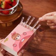 1盒（150支）/2盒（300支）独立包装一次性牙签，创意家居车用，便携