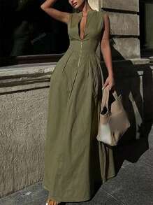 New Fashionable Casual Versatile Sleeveless Women Dress, Spring/Summer