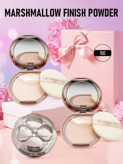 Canmake Polvere Canmake Marshmallow Finish Colore Pelle Naturale MB 10g/0.35 Oz | Polvere leggera e liscia per una finitura vellutata e sfumata | Ammorbidisce la texture della pelle, minimizza i pori e controlla la lucentezza | Crea un aspetto opaco naturale, perfetto per tutto il giorno | Formula non pastosa, traspirante che non si deposita nelle linee sottili