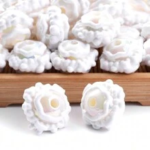 10 hạt màu kem phong cách ngọt ngào dùng làm bút thủ công DIY và đồ trang trí điện thoại/túi xách - Nhiều màu - Xem 17