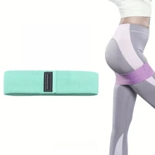 3pcs Multi-Functional Yoga Resistance Bands, Elastic Squat Resistance Bands, Hip Bands For Abs, Legs, Butt Workout, Non-Slip Yoga Anti-Slide Bands, Fitness Stretch Bands - Multicolor - View 10