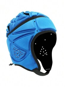 1 件高强度橄榄球头盔，耐冲击，可调节尺寸，适合美式和英式橄榄球