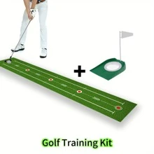 1 Set Of Golf Swing Training Mats - Great For Improving Accuracy, Suitable For Indoor Practice At Home - Multicolor - View 1